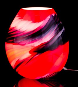 Светильник  настольный "россо" 34*20см. высота=37см. 60w e27 Barbini (310-056)