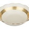 Глубокая суповая тарелка "луксор" диаметр 16 см. высота 4 см. без упаковки Elisabeth Bohemia Original (662-628)