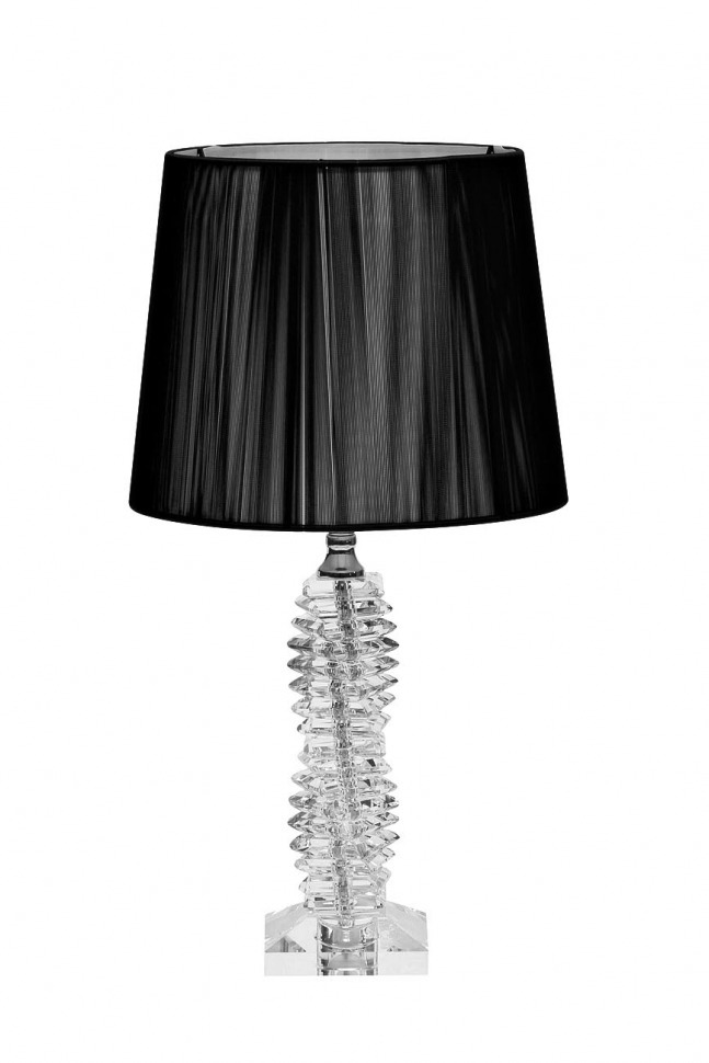 Лампа настольная черный плафон 14х14х51 см - TT-00001011