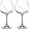 Набор бокалов для вина из 2 шт. "turbulence" 570 мл высота=21 см Bohemia Crystal (674-631)