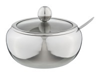 Сахарница agness с ложкой 560 мл диаметр=11 см высота=10 см Agness (912-020)