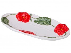 Подставка для ложки "анютины глазки" 25*13 см. Annaluma (628-635)