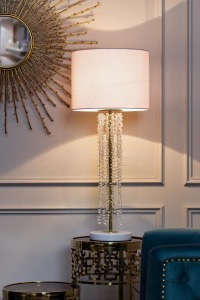 Лампа настольная "Medusa" d43*88см плафон белый (TT-00000584)