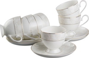 Чайный набор lefard "снежная королева" на 6 пер. 12 пр. 250 мл Lefard (440-071)