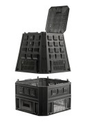 Компостер садовый 850л Evogreen IKEV850C-S411 черный (53715)