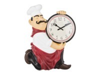 Часы настенные кварцевые "chef kitchen" 35*25*5 см.диаметр циферблата=13 см. Lefard (220-120)