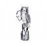 Фигурка "сова-мудрость" 8*8*19 см дизайн горн.хрусталь Polite Crafts&gifts (234-126) 