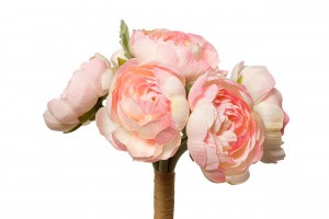 Букет розовых лютиков 30см (12) - TT-00000028