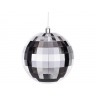 Декоративное изделие "шар диско " зеркальный серебрянный диаметр=20 см без упак. Lefard (749-106)