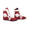 Обувь для самбо SM-0101, замша, красная (193312)