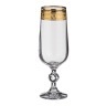Набор бокалов для шампанского из 6 шт. "claudie / sterna" 180 мл.высота=17 см. CRYSTALITE (669-124)