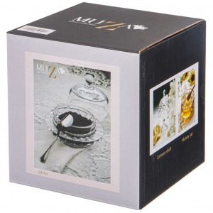 Икорница 130 мл. диаметр=13 см. высота=12 см. коллекция "muza" Lefard (355-002)