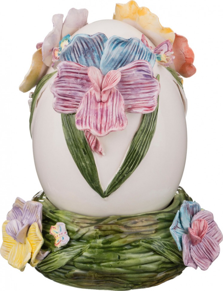 Фигурка "flower egg" 14,5*14,5 см. высота=19,5 см. (кор=12шт.) Lefard (101-994)