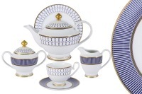 Чайный сервиз Адмиралтейский, 6 персон, 23 предмета - MI2-9831-Y3/23A-AL Midori