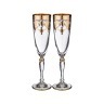 Набор бокалов для шампанского из 2 шт. "амальфи" 200 мл. высота=24,5 см. Art Decor (326-060) 