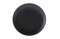 Тарелка закусочная, 20 см, фарфор P, черная, матовая, Caviar Black - MW602-AX0067 Maxwell & Williams