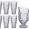 Набор для сока/воды "muza" 7пр.: кувшин 1500 мл + 6 стаканов 300 мл Lefard (195-140)