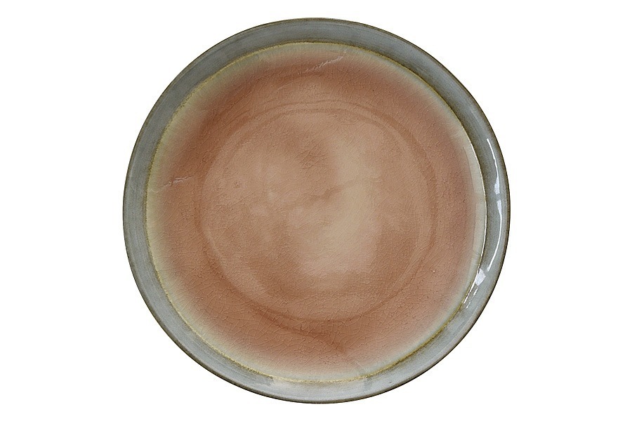 Тарелка закусочная Origin (пыльно-розовая) без инд.упаковки - EL-1802_OGDU Easy Life (R2S)