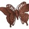 Изделие декоративное "бабочка" на клипсе. длина=17см. шоколад Lefard (241-2454)