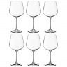Набор бокалов для вина из 6 шт. "dora/strix" 600 мл высота=22 см Crystal Bohemia (669-193)