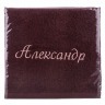 Полотенце махровое "александр" 50*90 см. 100% хлопок коричневый SANTALINO (850-111-9)