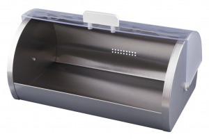 Хлебница agness "монблан" нжс с пластиковой крышкой 36*21*17 см Agness (938-002)