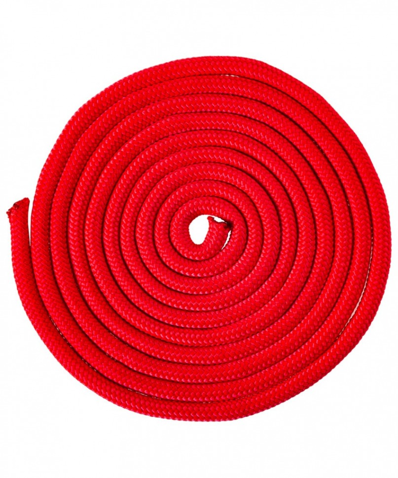 Скакалка для художественной гимнастики RGJ-104, 3м, красный (403917)