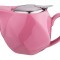 Заварочный чайник 500 мл. розовый (кор=24шт.) Agness (470-352)