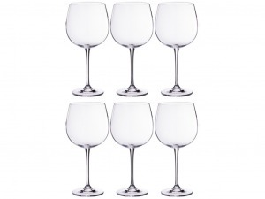 Набор бокалов для вина из 6 шт. "esta/fulica" 670 мл высота=23 см CRYSTALITE (669-196)