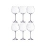 Набор бокалов для вина из 6 шт. "esta/fulica" 670 мл высота=23 см Crystal Bohemia (669-196)