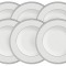 Набор суповых тарелок Луна, 23 см, 6 шт - N50200-51649 Narumi