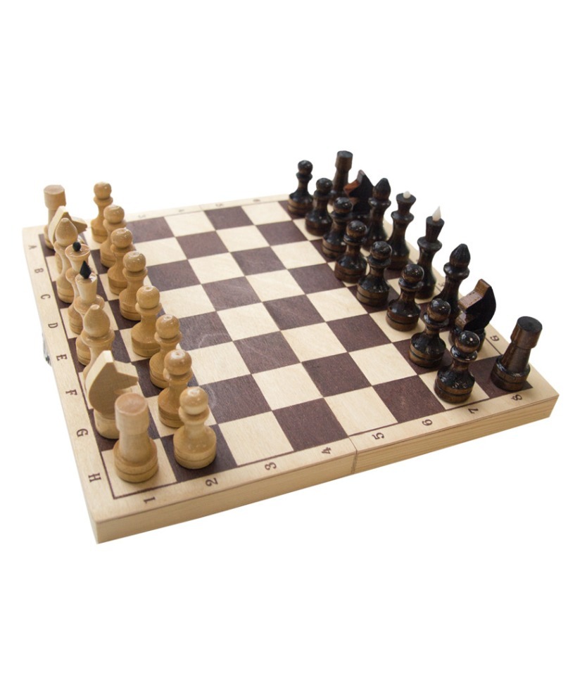Шахматы обиходные, лакированные (2031571)